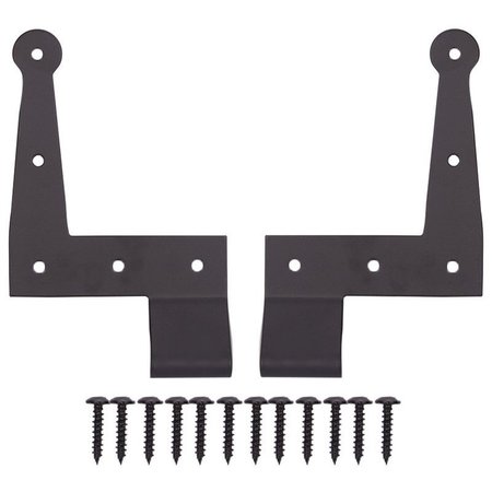 PROSOURCE L-Hinge Ss 1/2Os Blk SH-S04-PS